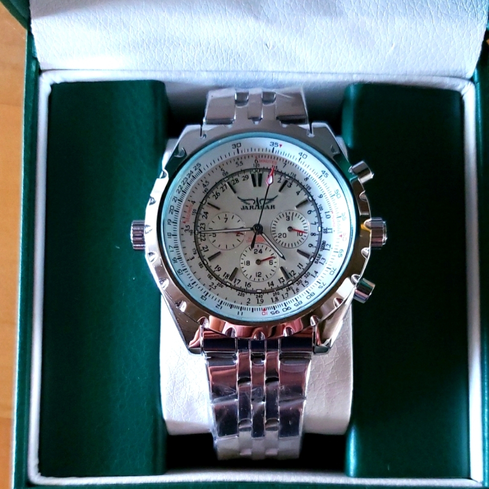 Cadieux Silver Men's Watch